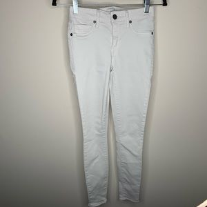 Parker Smith White Skinny Jeans Size 24